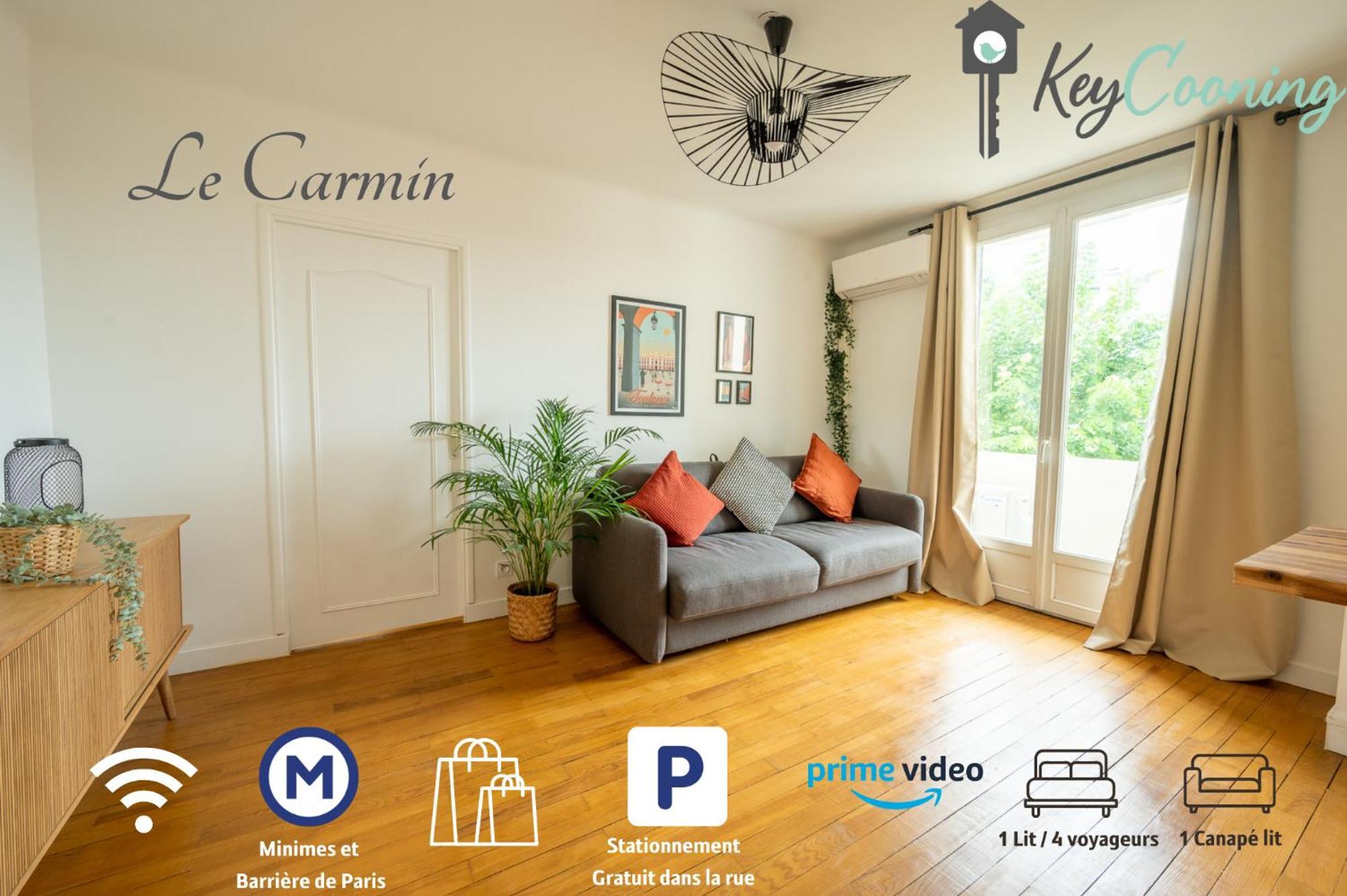Le Carmin - Calme, Spacieux Et Climatise Toulouse Luaran gambar